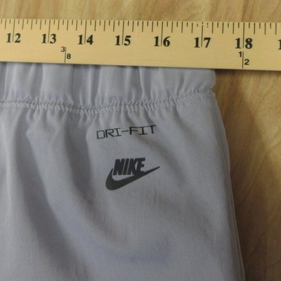 NIKE Sportswear Tech Pack Curve Woven Pants Sz L Purple Black Jogger Workout Gym - Picture 14 of 15